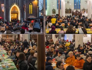 Belçika’nın Gent şehrinde bin kişilik iftar programı düzenlendi