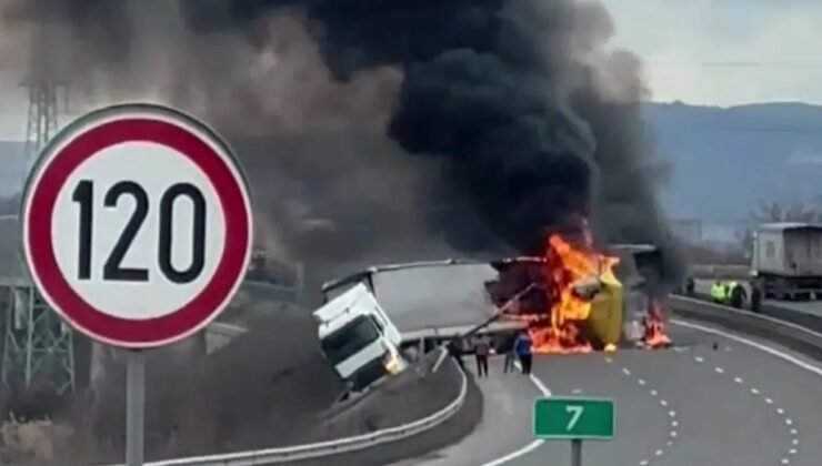 Bulgaristan’da yaşanan kazada Türk TIR şoförü hayatını kaybetti