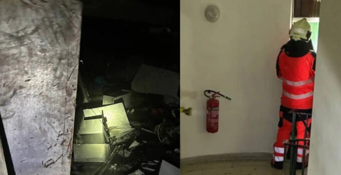 Brüksel’de daha önce benzin istasyonu olarak kullanılan binada patlama