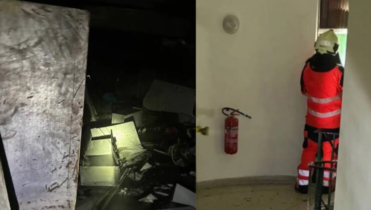 Brüksel’de daha önce benzin istasyonu olarak kullanılan binada patlama