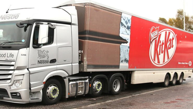 Nestlé’nin 12 ton KitKat çikolata yüklü kamyonu iz bırakmadan ortadan kayboldu