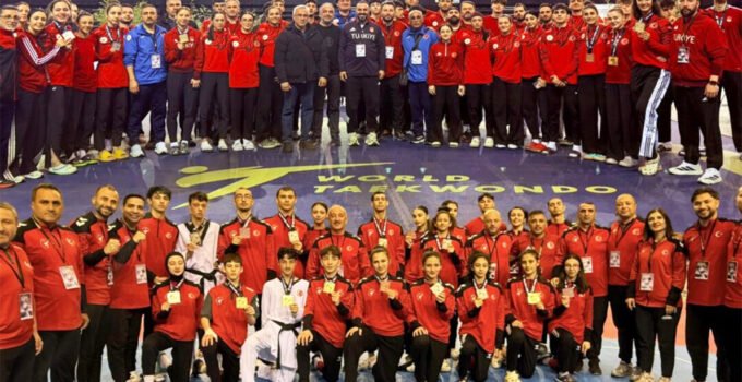 Belçika Açık Taekwondo Turnuvası’nda millilerimiz toplam 29 madalya kazandı