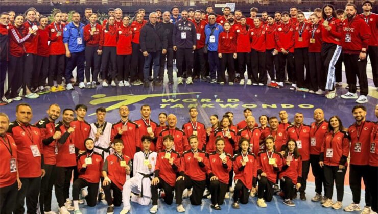 Belçika Açık Taekwondo Turnuvası’nda millilerimiz toplam 29 madalya kazandı