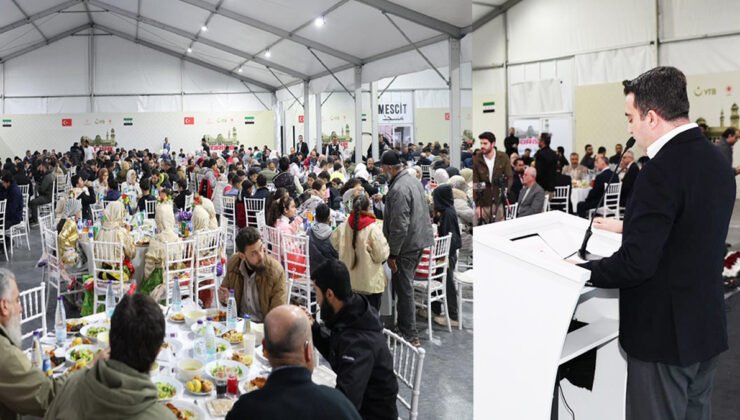 YTB’den Suriye’nin Bayırbucak Bölgesinde 500 Kişilik Kardeşlik İftarı