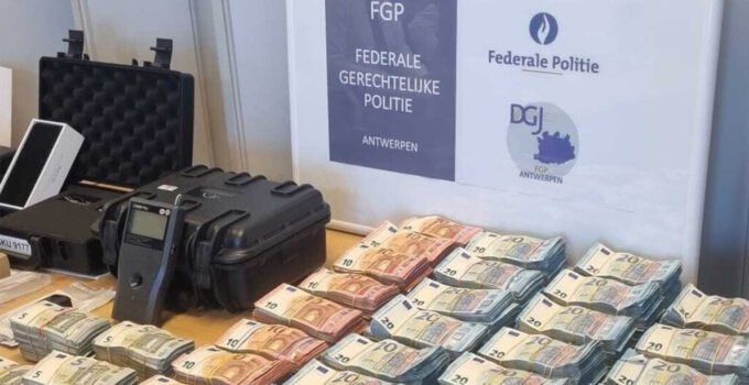 Belçika Federal Polisi, geçen yıl 195 milyon avro suç parasına el koydu