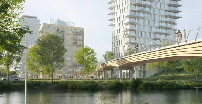 Gent Sint-Pieters ile Blaarmeersen arasında inşa edilecek köprüsünün yapımına onay verildi