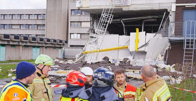 Gent Veterinerlik Fakültesi kampüsünde meydana gelen patlama ciddi hasara yol açtı