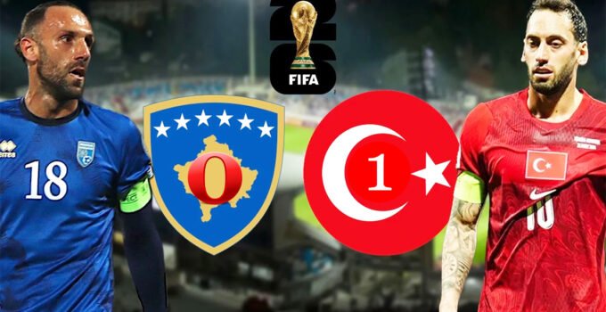 Türkiye finade Kosova'yı yenerek, 24 yıl sonra Dünya Kupasına katılma hakkı elde etti.