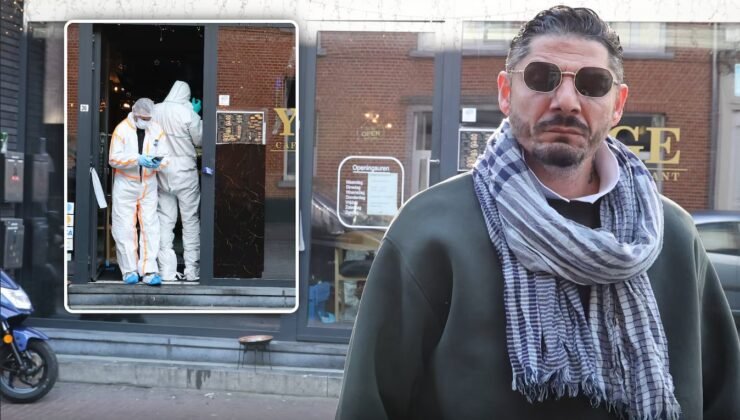 Belçika Zele’de bir Türk restoranında kız arkadaşıyla kavga eden müşteri, silahını çekerek korku dolu anlar yaşattı