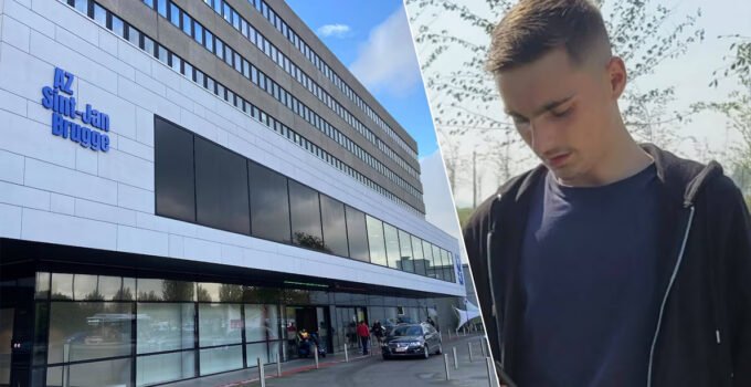 Gent’te geçirdiği bir gecenin ardından 18 yaşındaki genç annesinin yaşadığı apartmanın girişinde ağır yaralı halde bulundu.