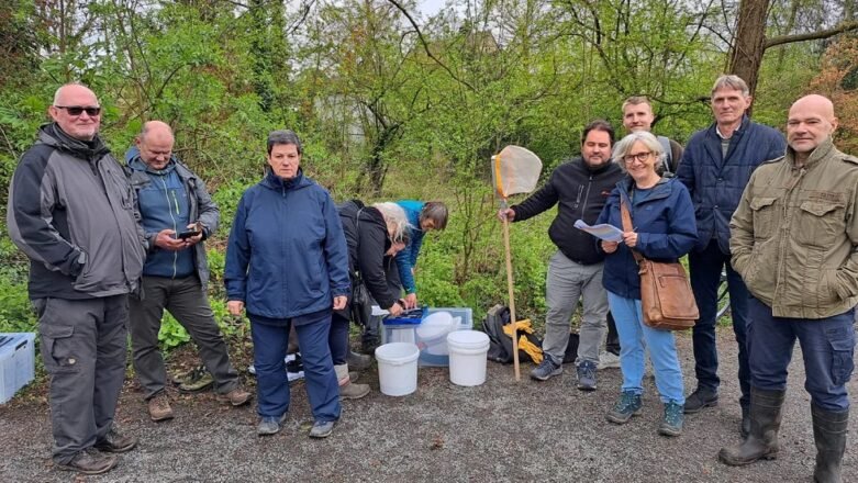 Belçika'nın Gent şehrinde yaklaşık 30 kişi 'akarsu uzmanı' olmak için eğitim alıyor