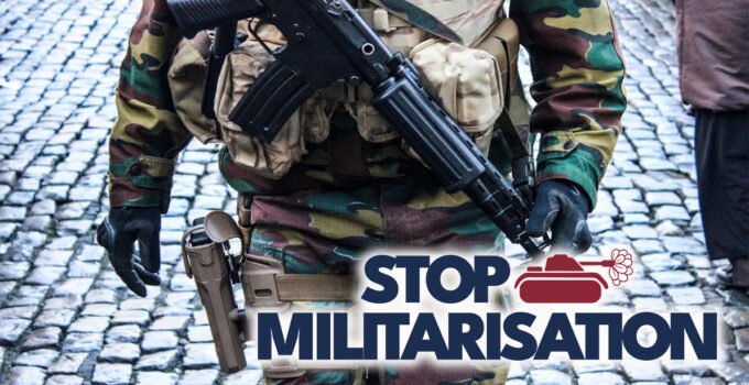 Belçika’da artan askeri harcamalara karşı protesto eylemi düzenlenecek