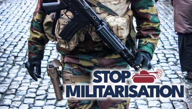 Belçika’da artan askeri harcamalara karşı protesto eylemi düzenlenecek