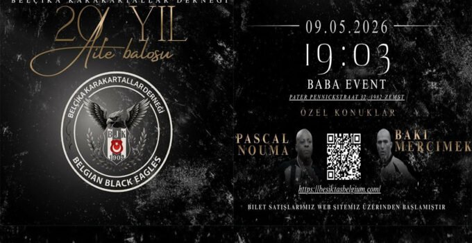 Belçika Karakartal’lar Derneği 20. yıl kutlamasına hazırlanıyor