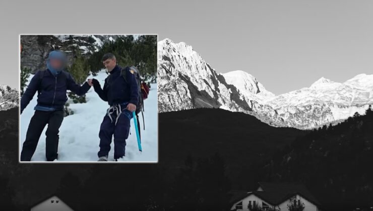 Flaman turistler kurtarıldı