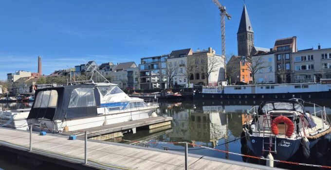 Belçika Gent marinası yüksek dizel fiyatları nedeniyle boş kaldı