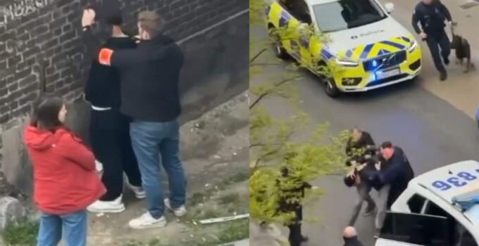 Gent Dampoort’ta arabasıyla çevreye rahatsızlık veren ve yayaları tehliye atan bir kişi gözaltına alındı