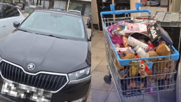 Belçika plakalı araçla Hollanda’ya giden 2 kadın Albert Heijn marketinde bin euro değerinde hırsızlık yaptı
