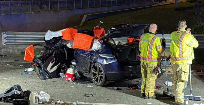 Belçika’da bu sabah meydana gelen trafik kazasında İki kişi ağır yaralandı
