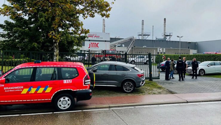 Belçika’da bir kimya şirketinde yaşanan patlamada 7 kişi hastaneye kadırıldı