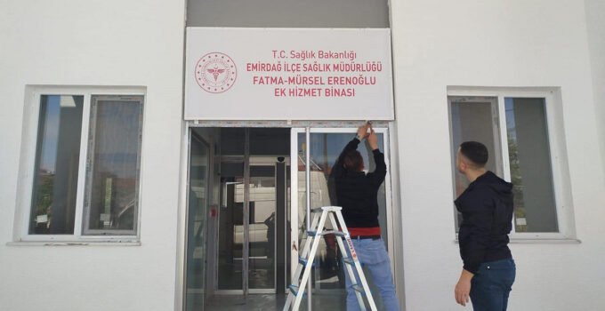 Emirdağ’da yeni sağlık tesisi açılış için gün sayıyor
