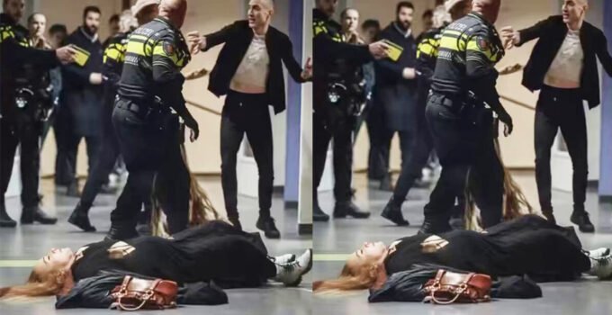 Hollanda’da hamile sığınmacıya polis müdahalesi tepki çekti