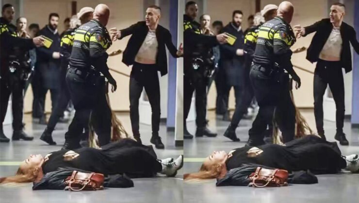 Hollanda’da hamile sığınmacıya polis müdahalesi tepki çekti