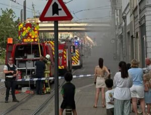 Gent Ledeberg’de frituur yangını kısa süreli paniğe neden oldu