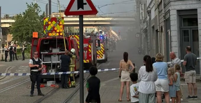 Gent Ledeberg’de frituur yangını kısa süreli paniğe neden oldu