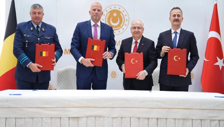 Belçika ile Türkiye Arasında 9 Savunma Anlaşması İmzalandı