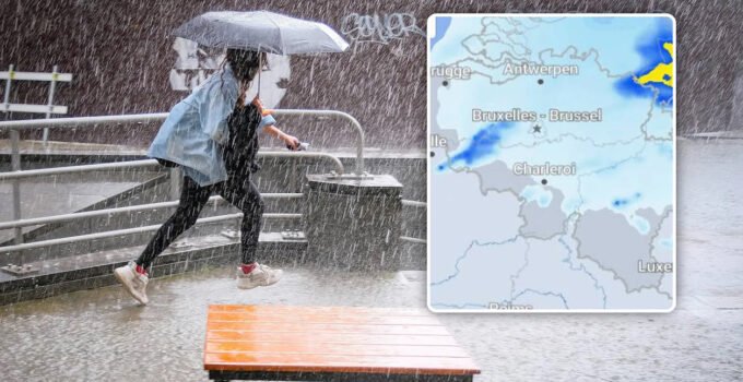 Belçika’da sarı alarm: Fırtına, dolu ve gök gürültülü sağanak yağış uyarısı