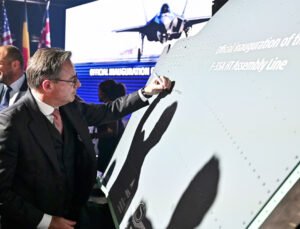 Belçika, F-35 kuyruk parçalarının üretimine resmen başladı