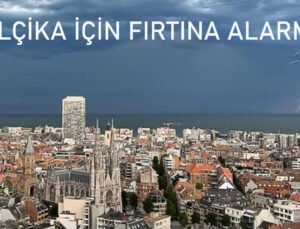 Belçika’da Fırtına Alarmı: Tüm Flandre Bölgesi İçin Turuncu Kod İlan Edildi