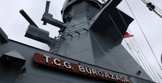 Milli Savaş Gemisi Burgazada, Belçika’da Ziyaretçilerle Buluşacak
