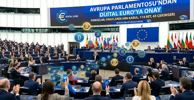Avrupa Parlamentosu’ndan Dijital Euro’ya Onay