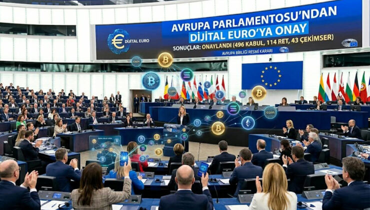 Avrupa Parlamentosu’ndan Dijital Euro’ya Onay