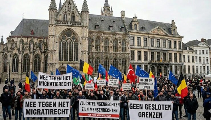 Gent belediye binası önünde bu akşam protesto eylemi düzenlenecek