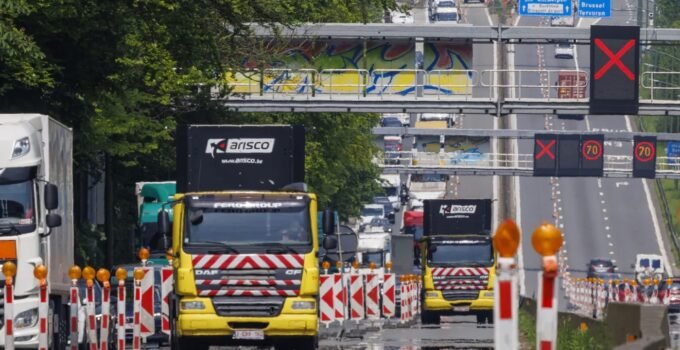 Belçika’da yaz boyunca yol çalışmaları, trafiği olumsuz etkileyecek