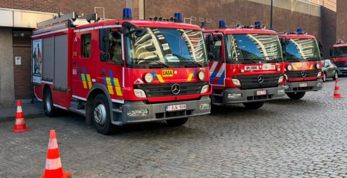 Brüksel İtfaiyesi’nden Ukrayna’ya İtfaiye Aracı Desteği