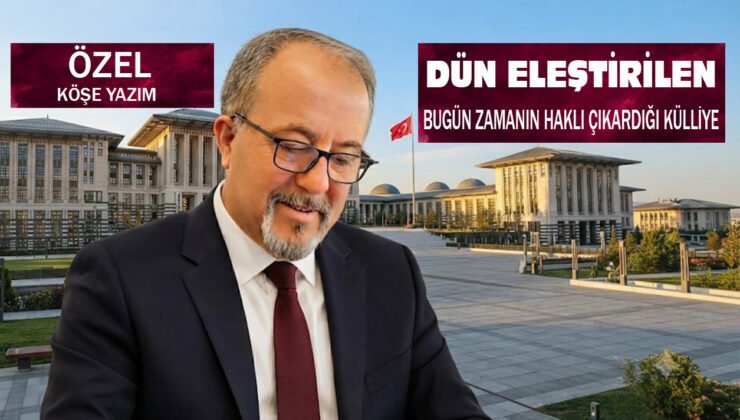 Dün eleştirilen bugün zamanın haklı çıkardığı eser Külliye