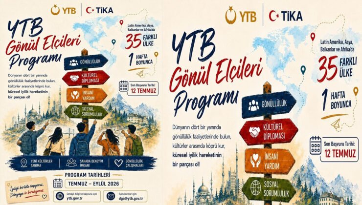 YTB Gönül Elçileri Programı Başvuruları Başladı