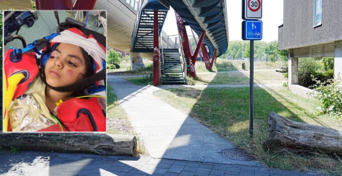 Gent şehrinde 14 yaşındaki sürücü çalıntı motosikletle 9 yaşındaki çocuğa çarparak ağır yaraladı