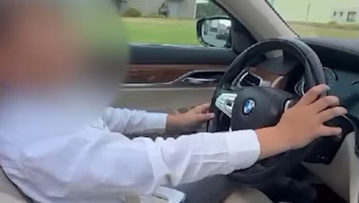 Belçika Sint-Niklaas’da reşit olmayan çocuğun direksiyon başındaki görüntülerine polis soruşturması