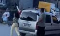 Emirdağ’da öfkeli kadın sevgilisinin iş yerini ve aracını çekiçle parçaladı