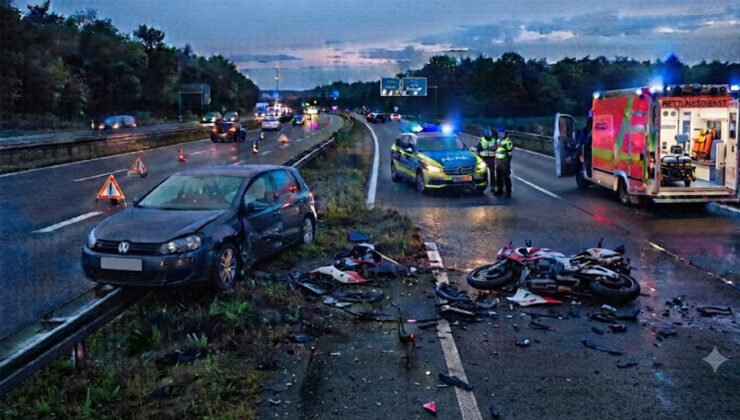 Almanya’da 22 yaşındaki gurbetçi genç feci kazada hayatını kaybetti