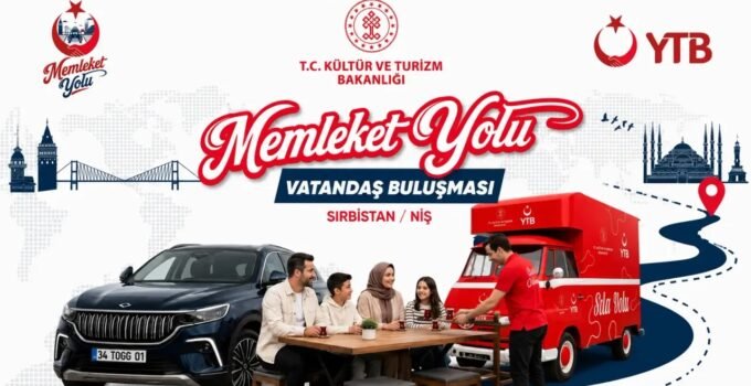 YTB gurbetçilerle Niş Memleket Yolu’nda buluşuyor!