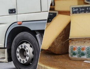 Almanya’da 20 ton peynir yüklü tır kayıplara karıştı