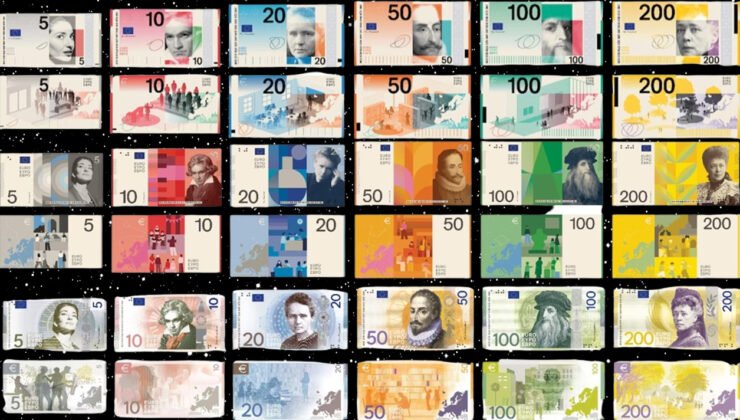 Euro Banknotları Değişiyor: İşte 10 Yeni Tasarım