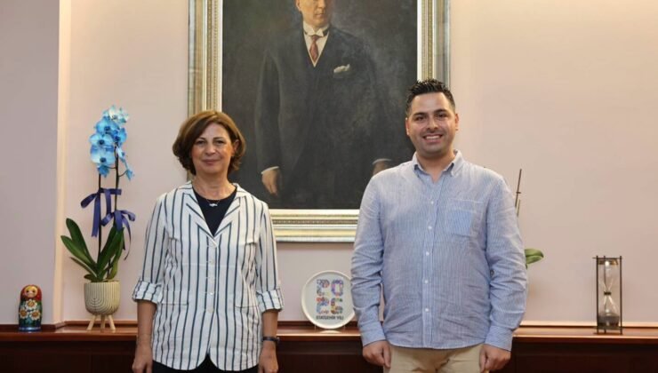 Gent Belediye Başkan Yardımcısı Burak Nallı’dan Eskişehir Belediye Başkanı Ayşe Ünlüce’ye ziyaret