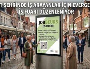 Gent şehrinde iş arayanlara büyük fırsat